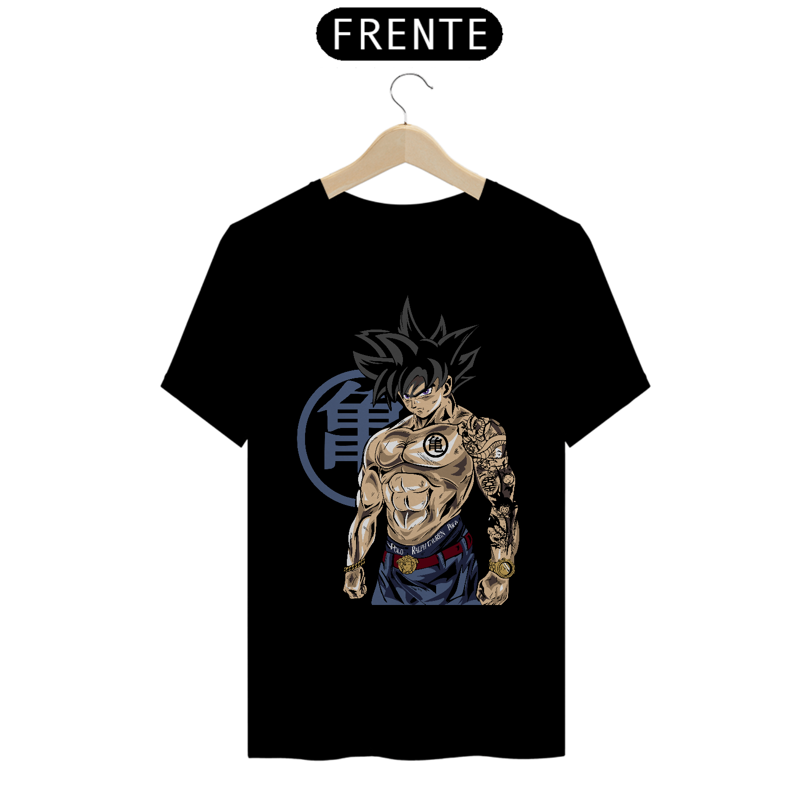 Camiseta Anime DBZ - Goku Tattoo