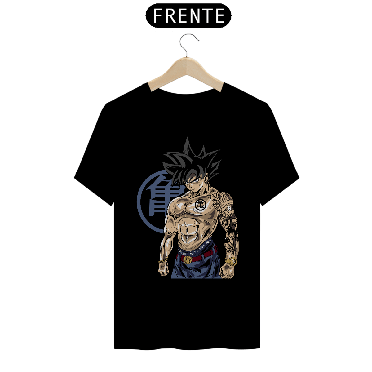 Nome do produto: Camiseta Anime DBZ - Goku Tattoo