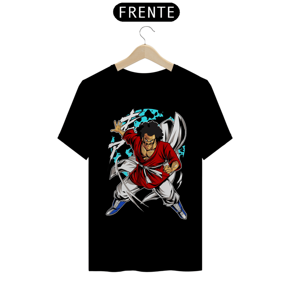 Nome do produto: Camiseta Anime DBZ - Mr. Satan