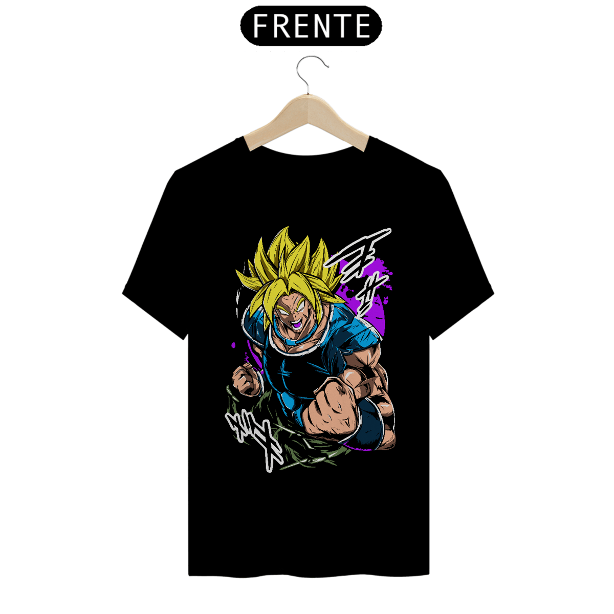 Nome do produto: Camiseta Anime DBZ - Broly