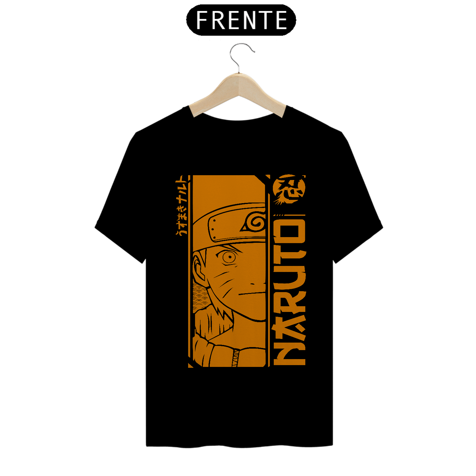 Camiseta Anime Naruto - Naruto Laranja