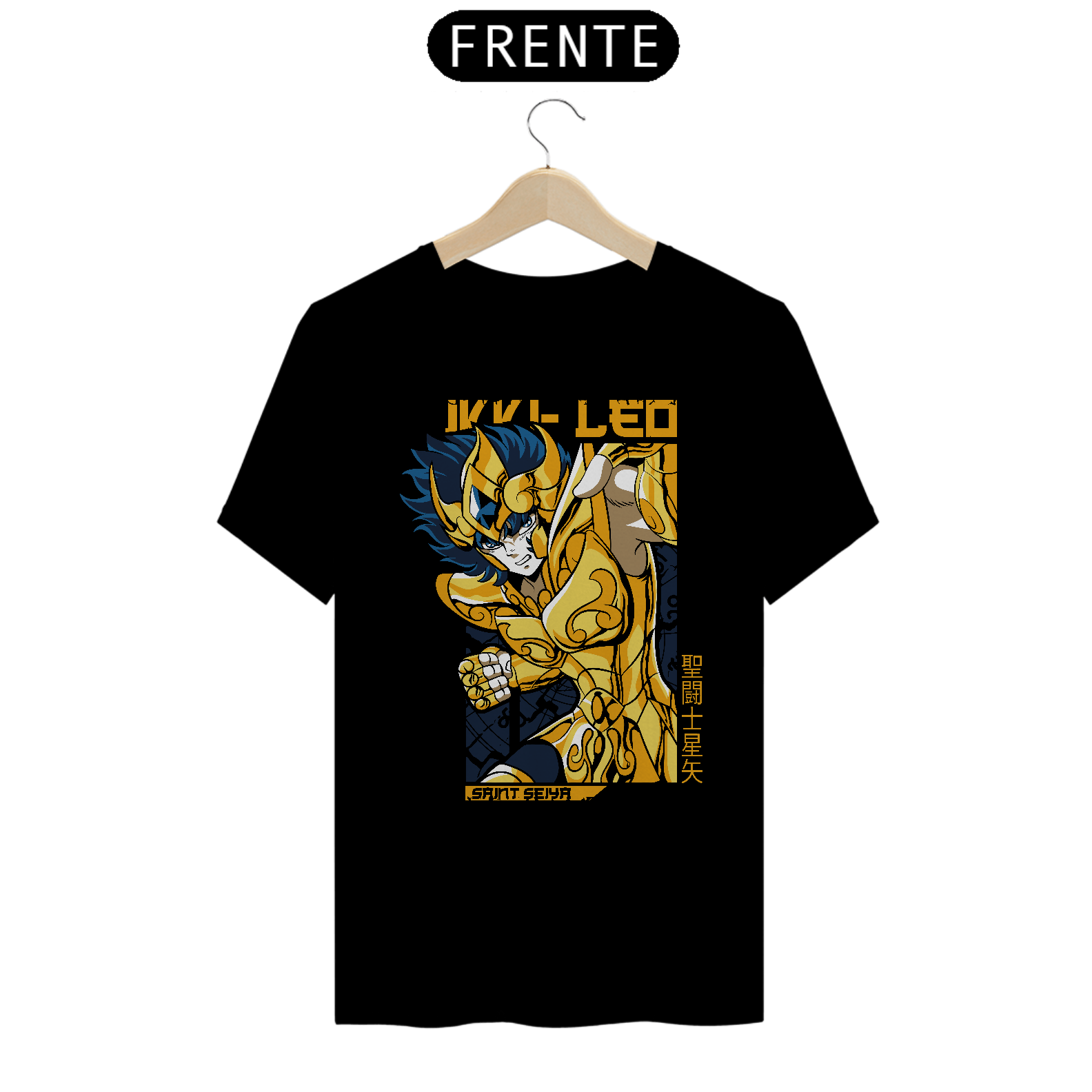 Camiseta Os Cavaleiros do Zodíaco - Leo Ikki