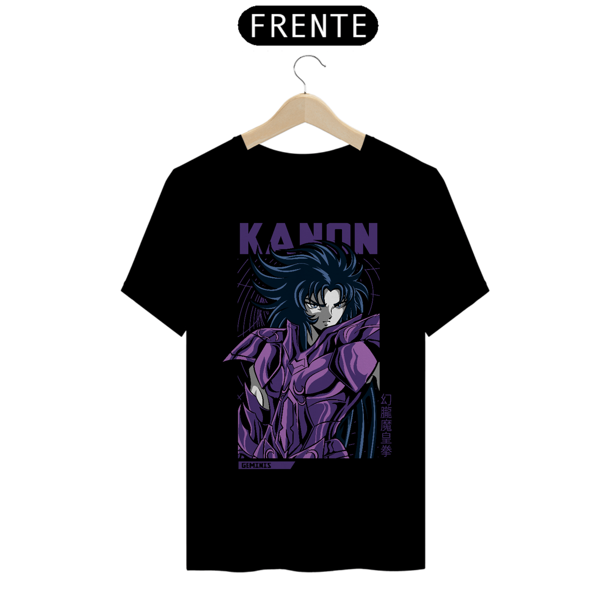 Nome do produto: Camiseta Os Cavaleiros do Zodíaco - Kanon