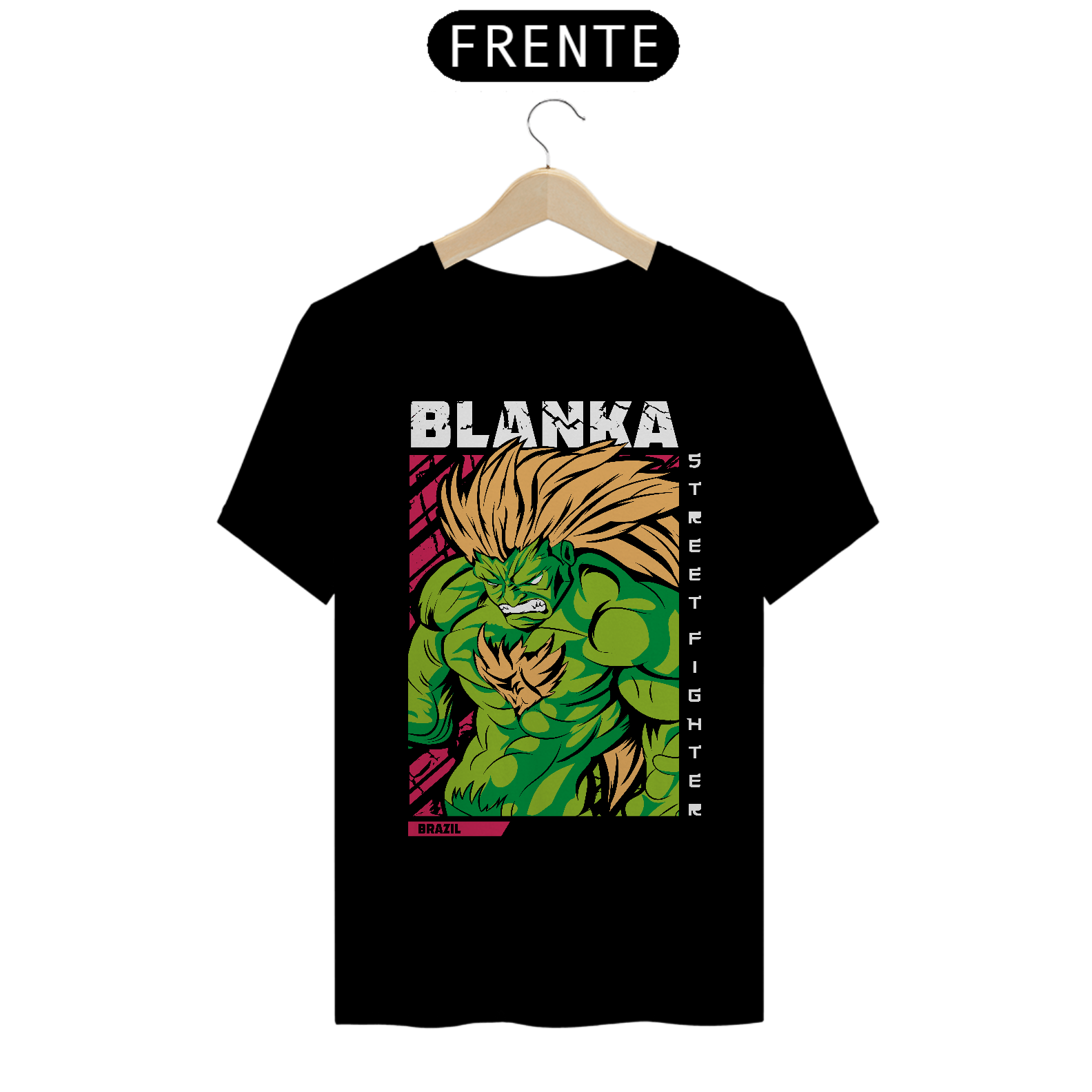 Camiseta Street Fighter - Blanka