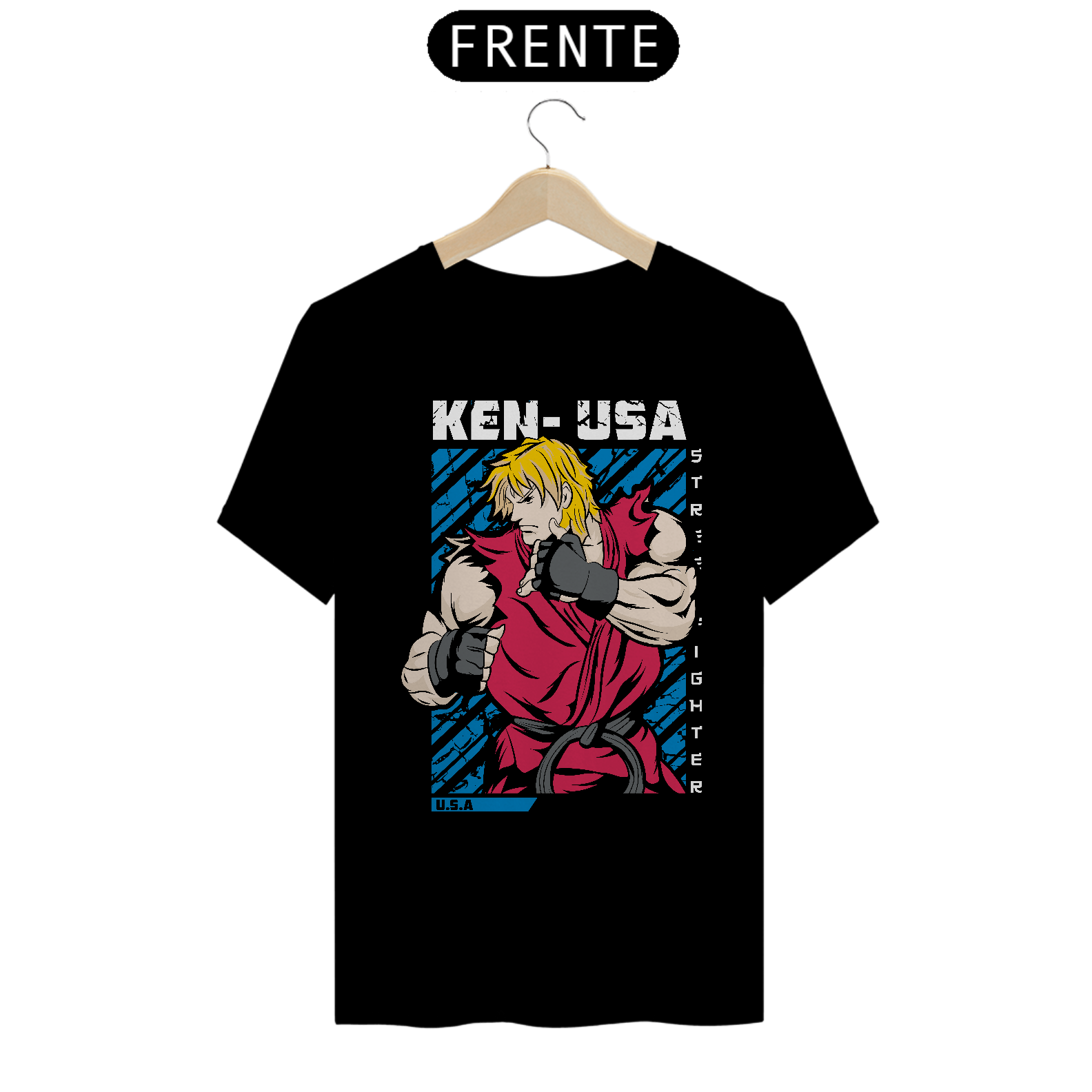 Camiseta Street Fighter - Ken