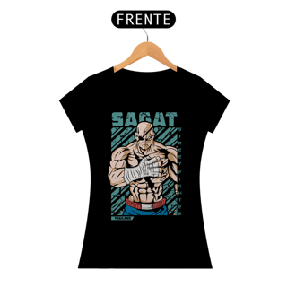 Camiseta Baby Look Street Fighter - Sagat