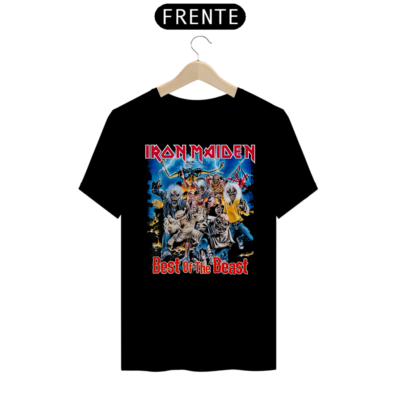 Camiseta Iron Maiden - Best Of The Beast