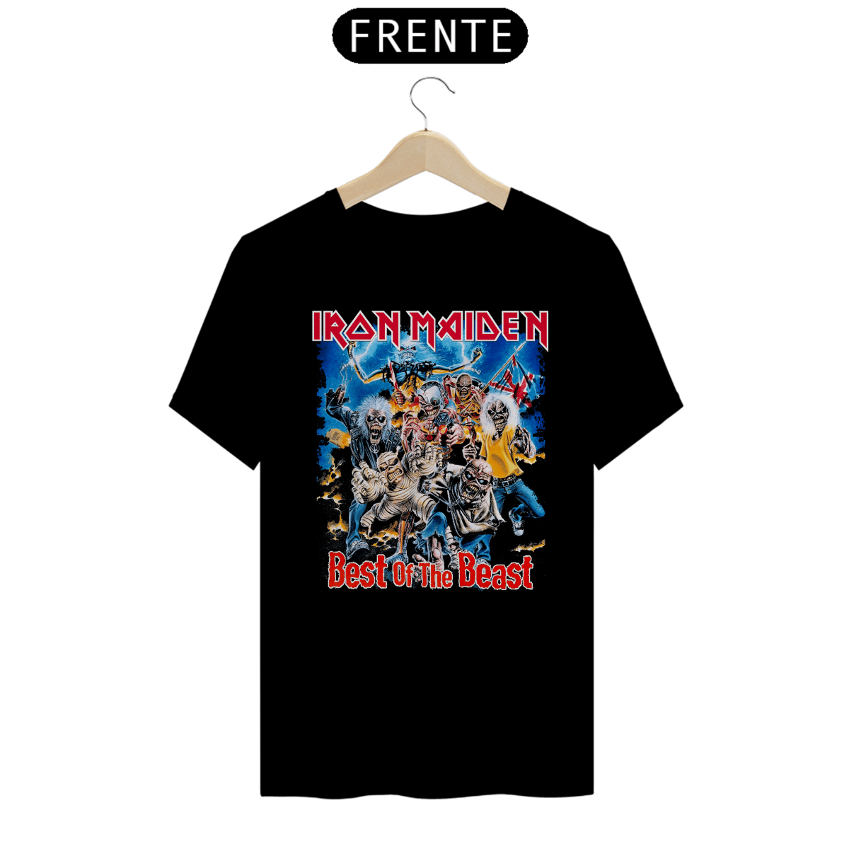Nome do produto: Camiseta Iron Maiden - Best Of The Beast