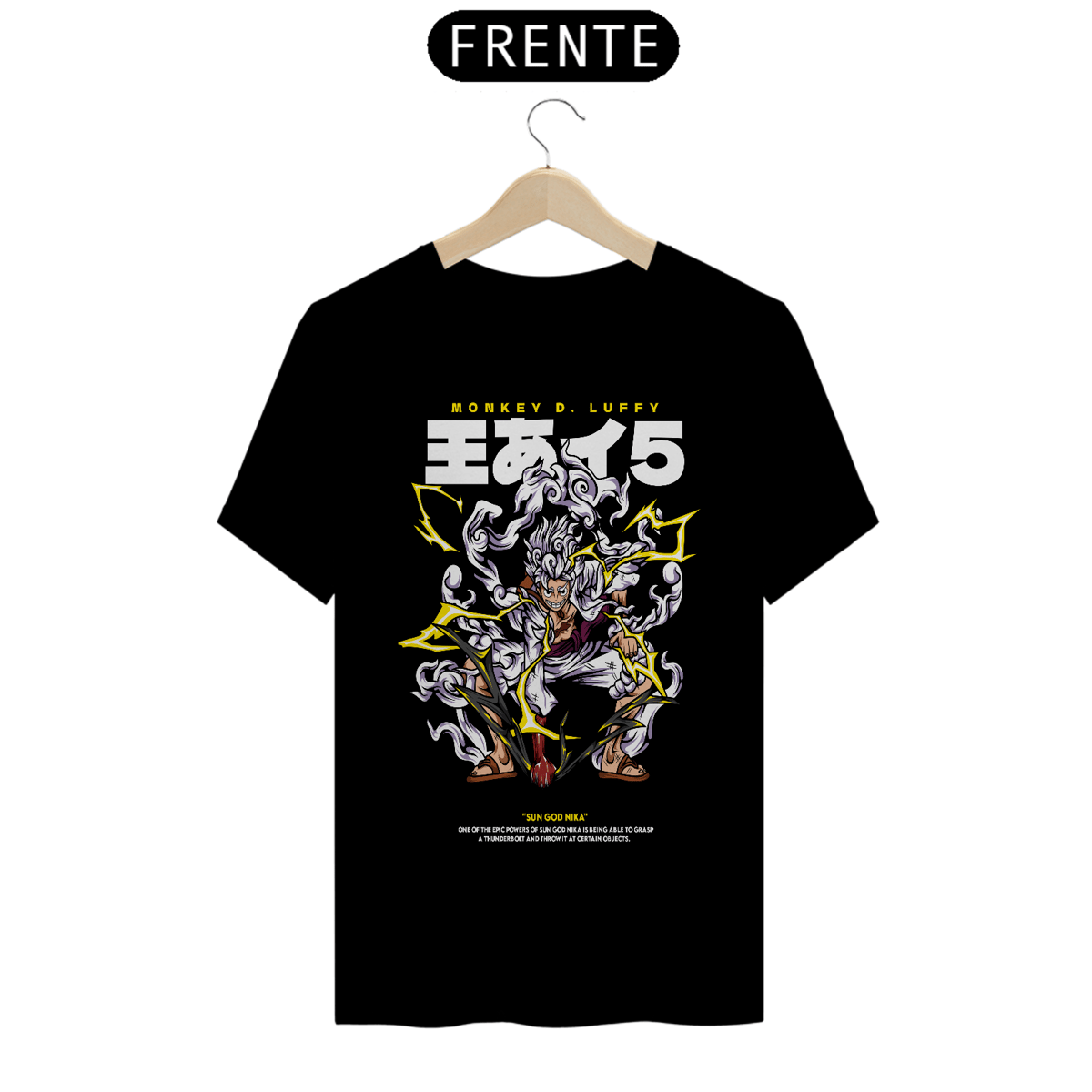 Nome do produto: Camiseta Anime One Piece - Monkey D. Luffy