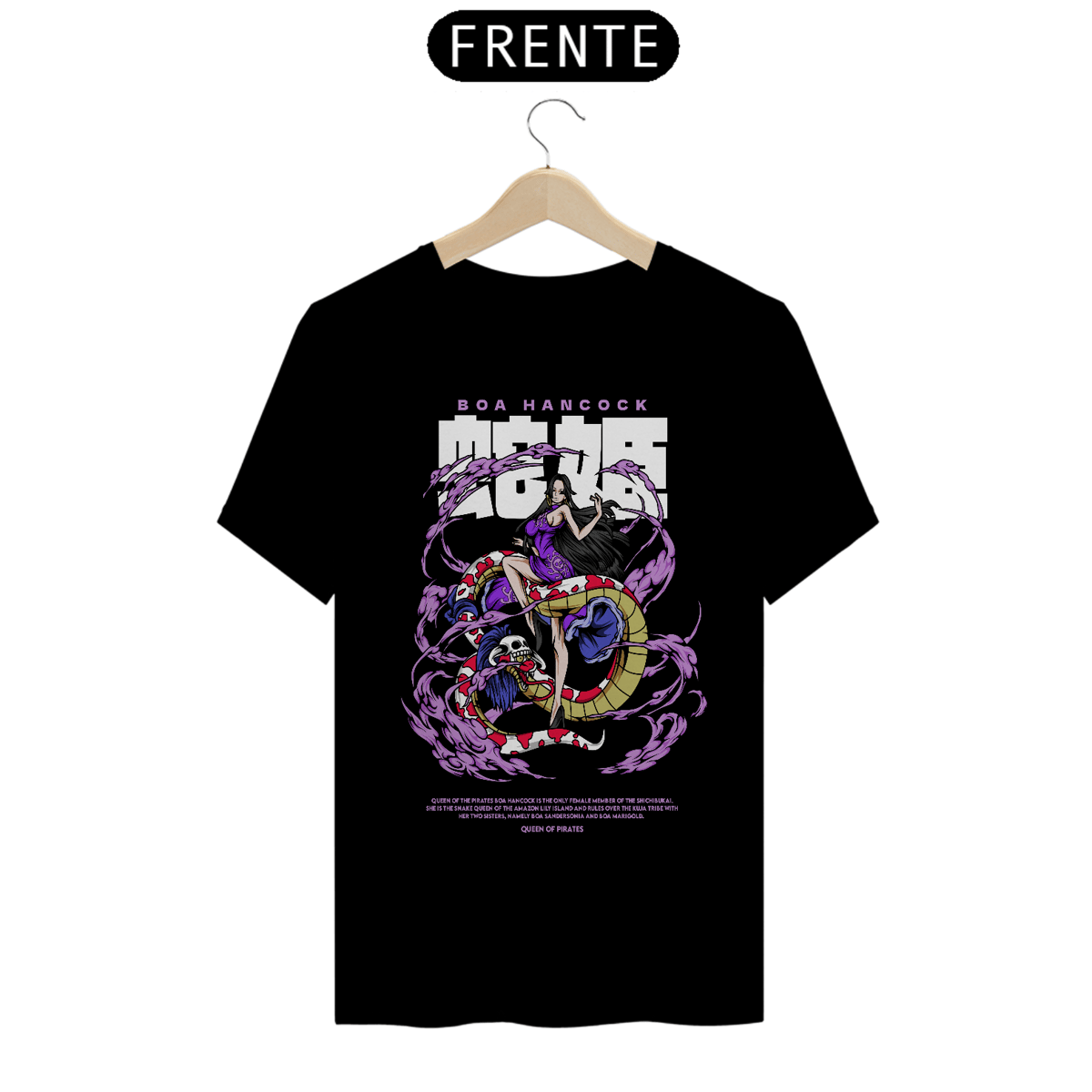 Nome do produto: Camiseta Anime One Piece - Boa Hancock