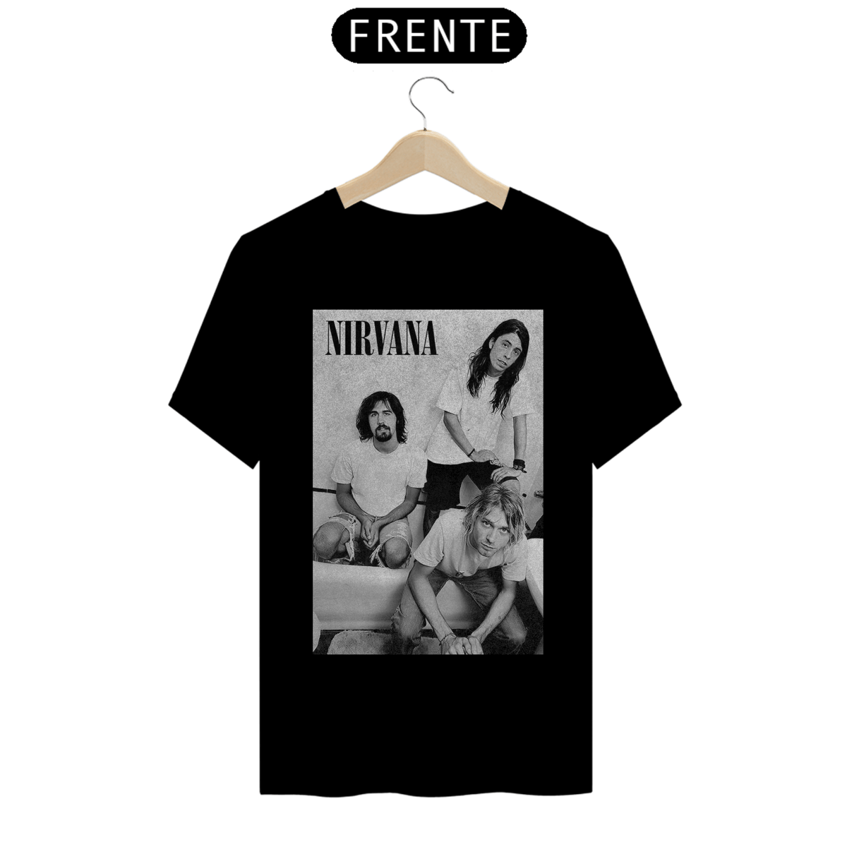 Nome do produto: Camiseta Nirvana - Band