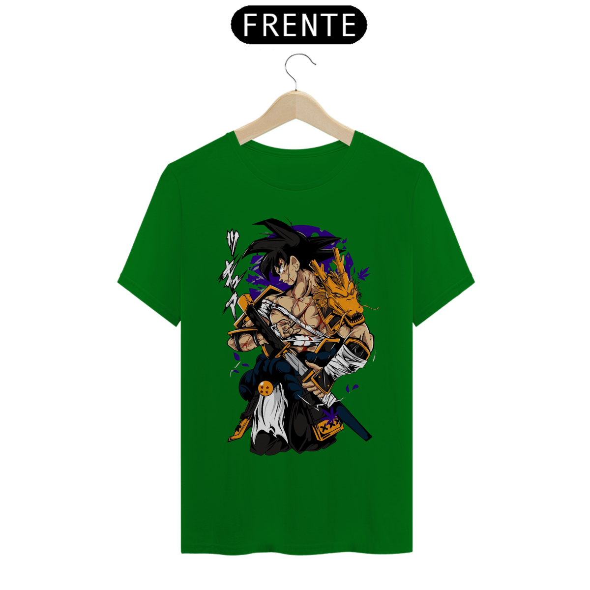 Nome do produto: Camiseta Anime DBZ - Goku Samurai