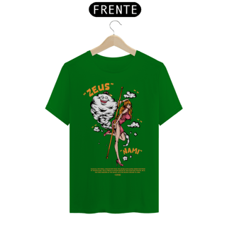 Nome do produto Camiseta Anime One Piece - Nami e Zeus