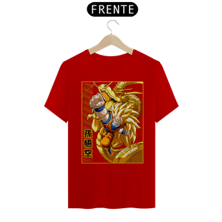 Nome do produto Camiseta Anime DBZ - Goku S. Sayajin 3 Dourado