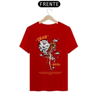 Nome do produto Camiseta Anime One Piece - Nami e Zeus