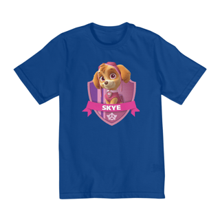 Nome do produto T-shirt infantil - Skye Patrulha Canina