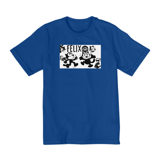Nome do produto T-shirt infantil Gato Félix