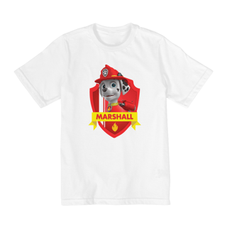 Nome do produto T-shirt infantil - Marshall Patrulha Canina 