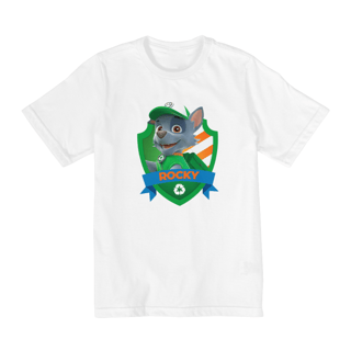 T-shirt infantil - Rocky Patrulha Canina