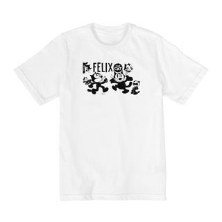 Nome do produto T-shirt infantil Gato Félix