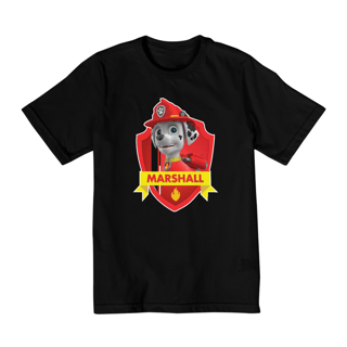 Nome do produto T-shirt infantil - Marshall Patrulha Canina 