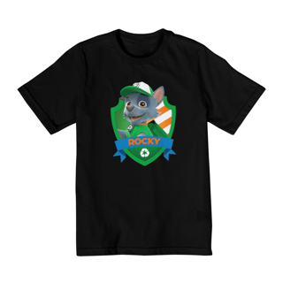 Nome do produto T-shirt infantil - Rocky Patrulha Canina