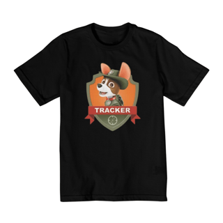 Nome do produto T-shirt infantil - Tracker - Patrulha Canina
