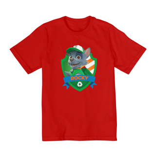 Nome do produto T-shirt infantil - Rocky Patrulha Canina