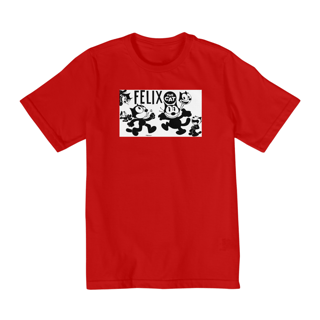 Nome do produto T-shirt infantil Gato Félix