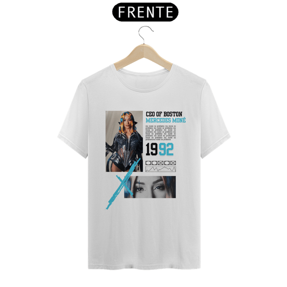 Camiseta Mercedes Moné - branca