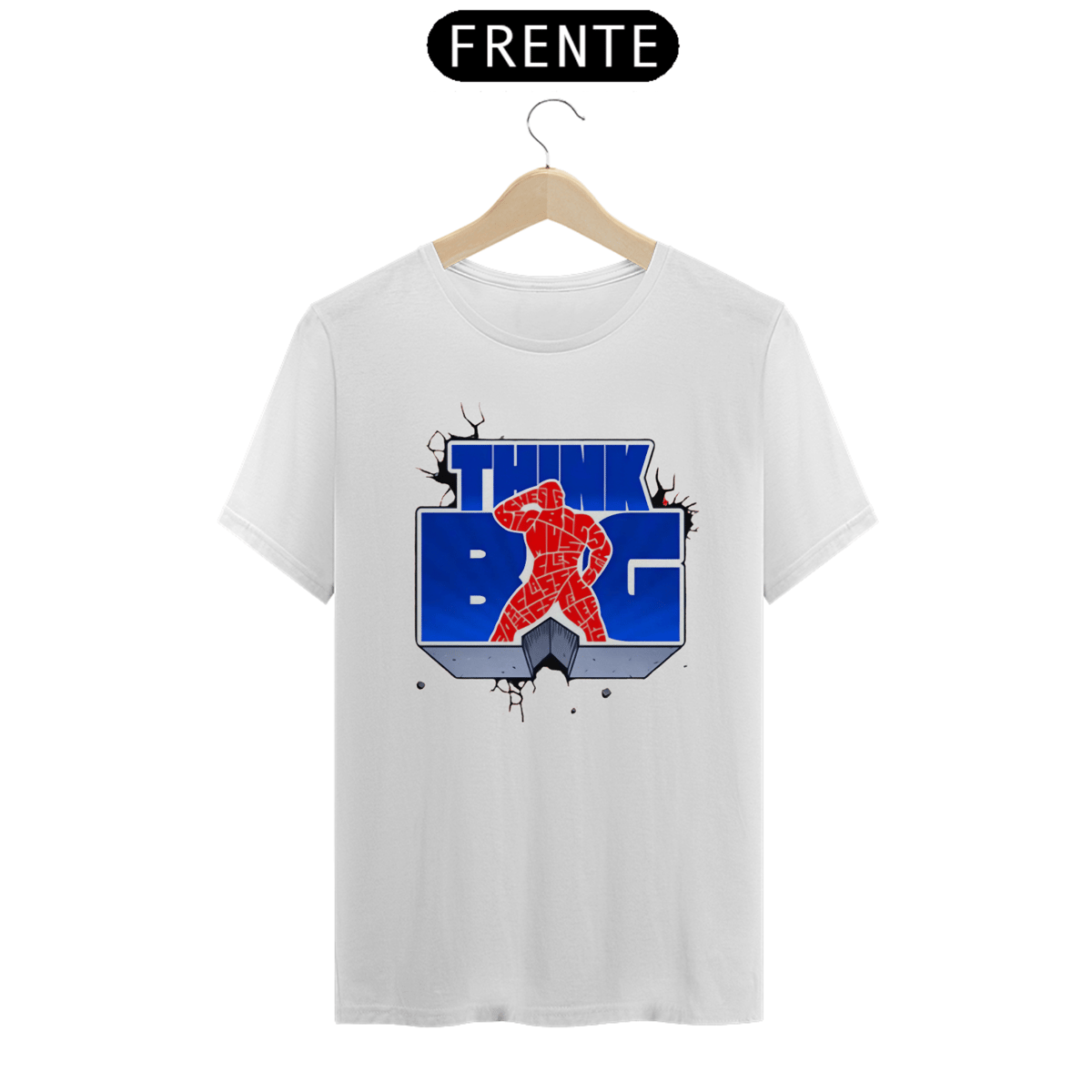 Nome do produto: Camiseta Big E - Think BIG