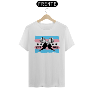 Nome do produto Camiseta CM Punk - Bandeira Trans