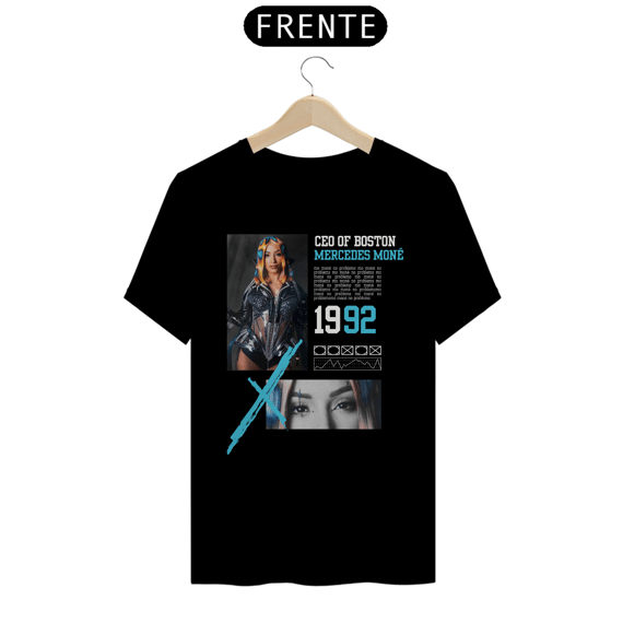 Camiseta Mercedes Moné - preta
