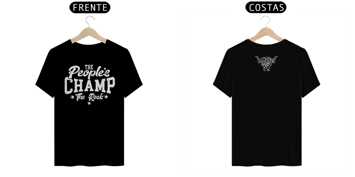Nome do produto: Camiseta The Rock - The People
