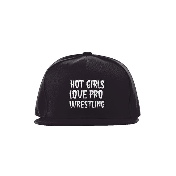 Boné Hot Girls Love Pro Wrestling