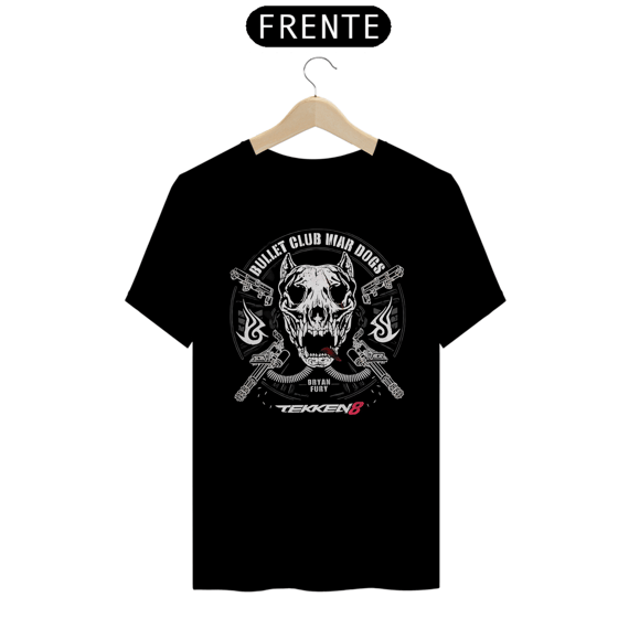 Camiseta Bullet Club War Dogs Bryan Fury X Tekken 8