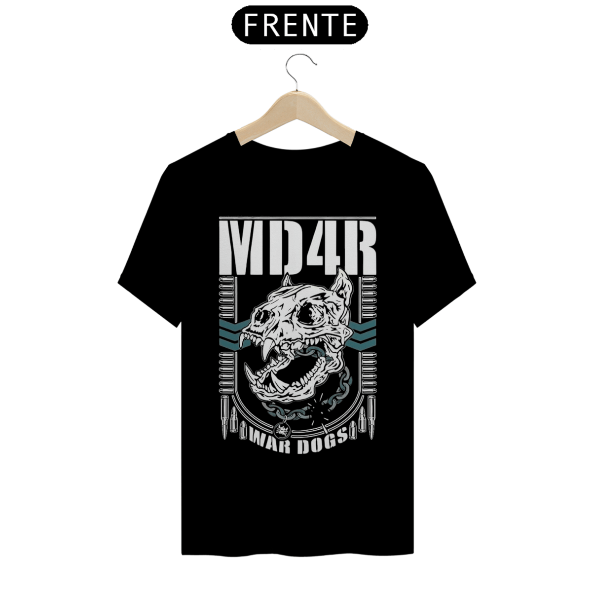 Nome do produto: Camiseta Bullet Club War Dogs MD4R