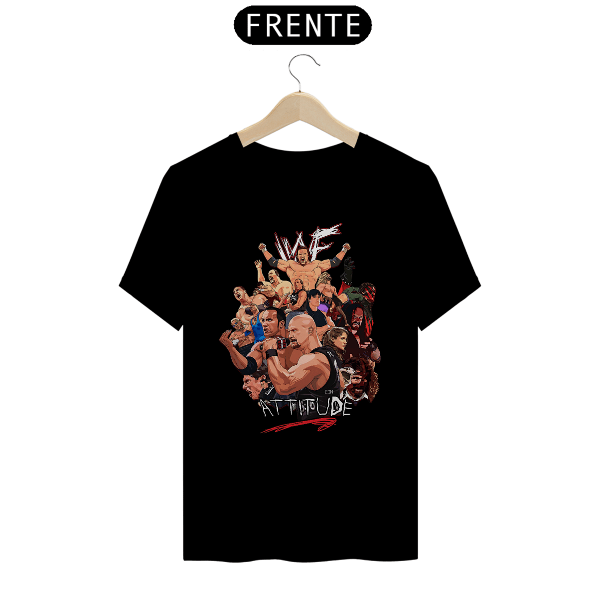 Nome do produto: Camiseta Attitude Era