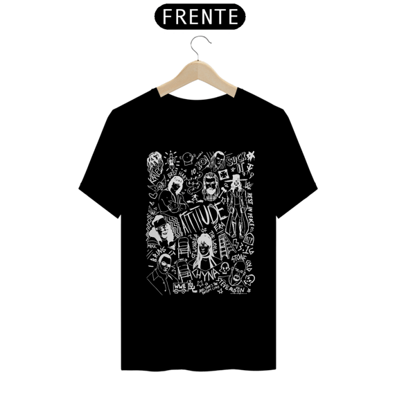 Camiseta Attitude Era - preta