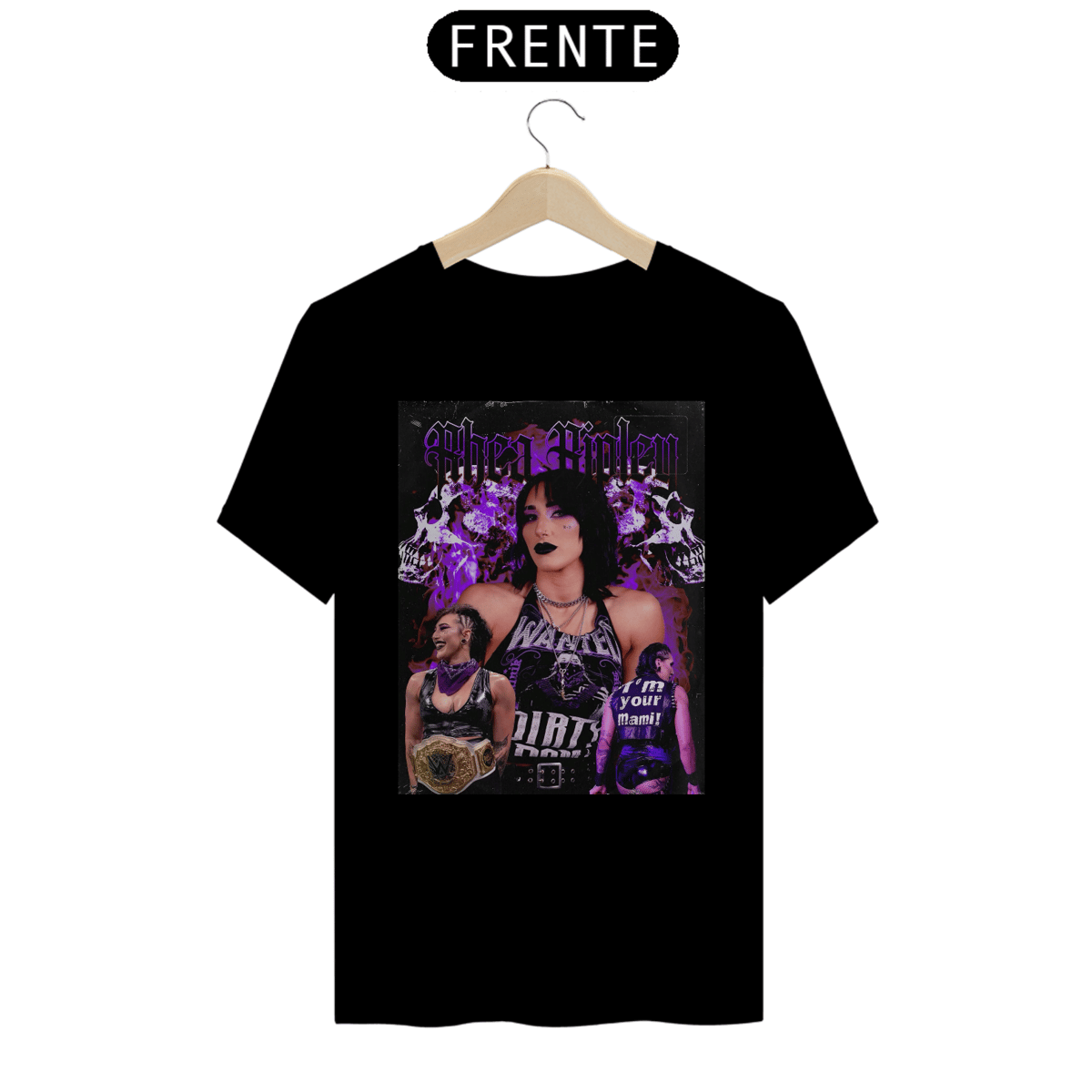 Nome do produto: Camiseta Rhea Ripley