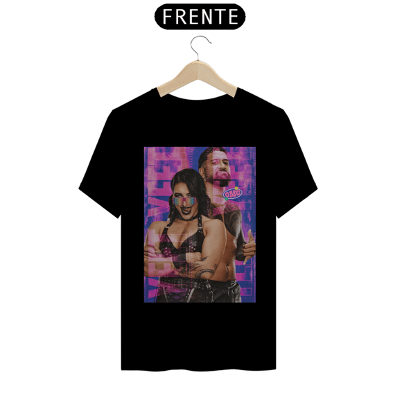 Camiseta Rhea Ripley e Jey Uso