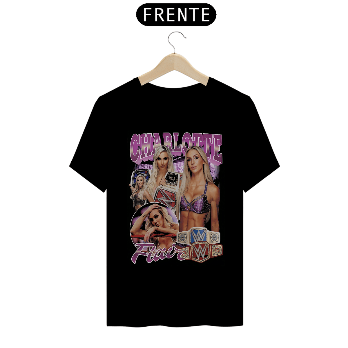 Nome do produto: Camiseta Charlotte Flair