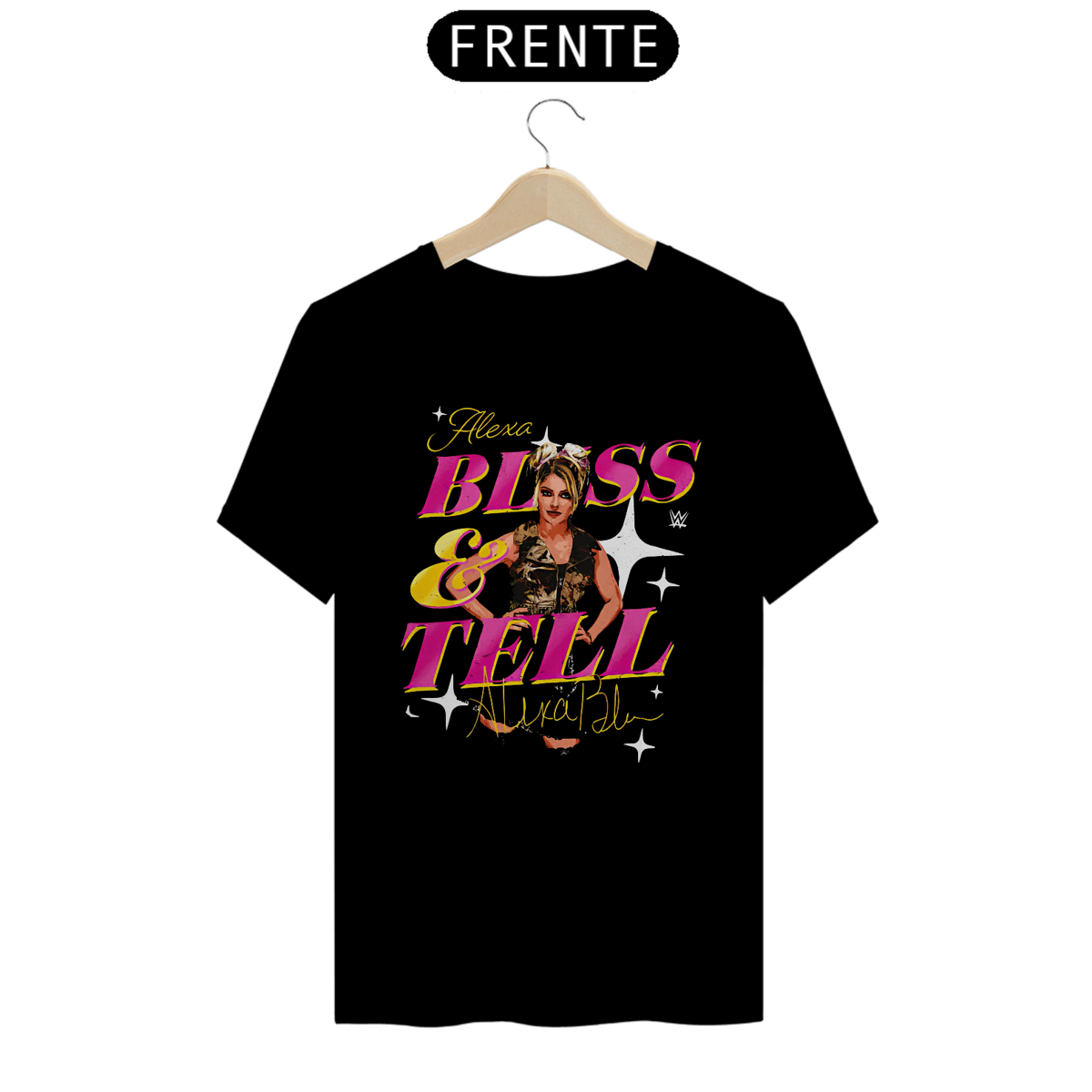 Nome do produto: Camiseta Alexa Bliss - Bliss & Tell