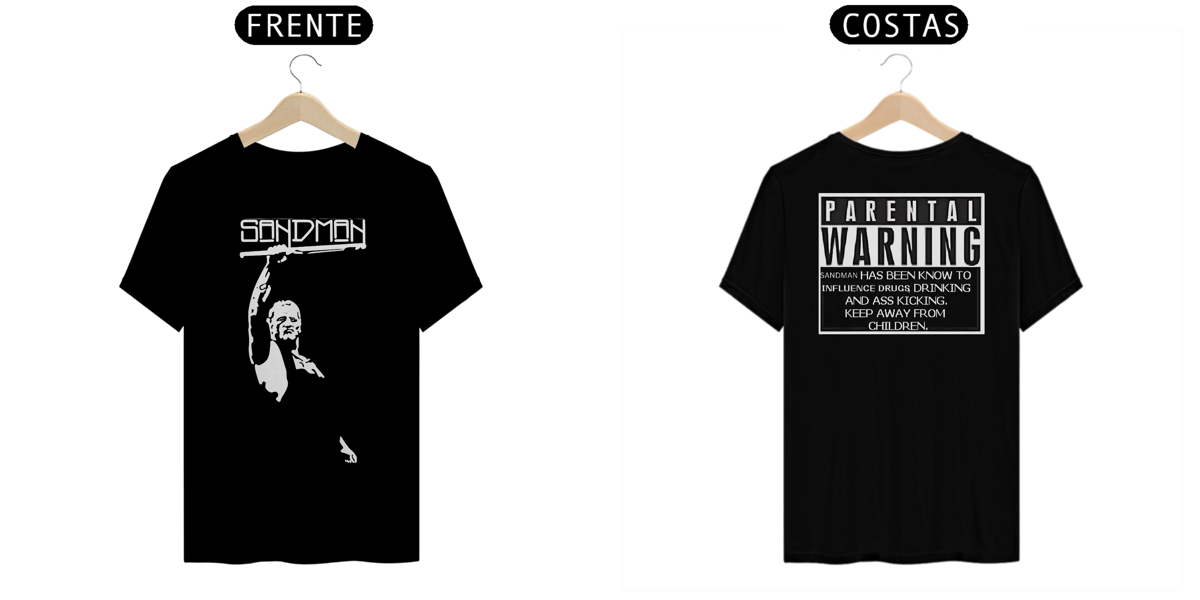 Nome do produto: Camiseta Sandman
