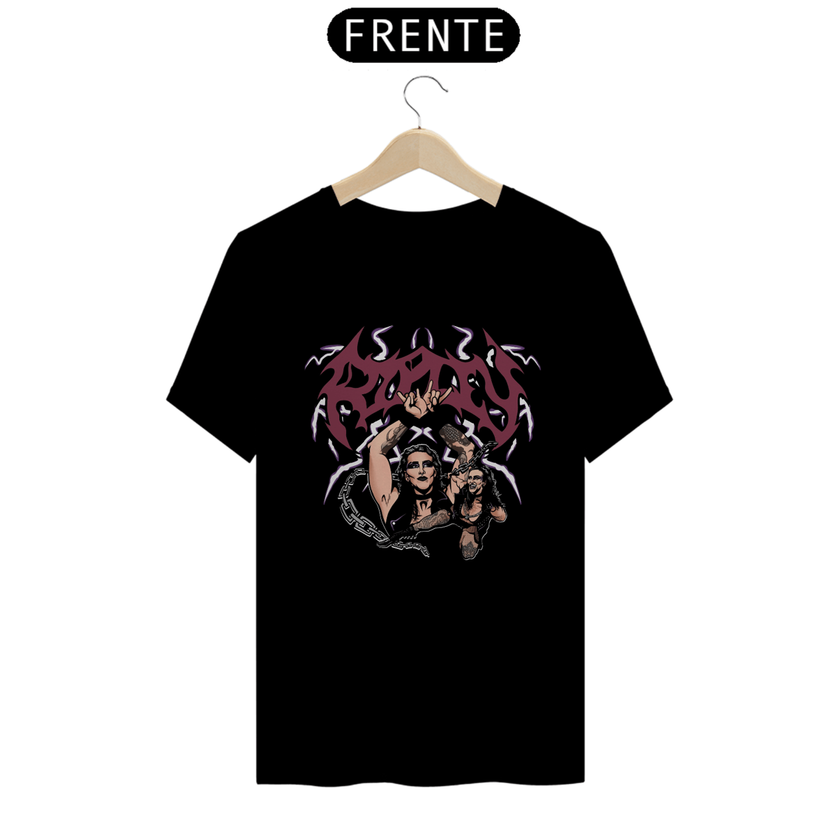 Nome do produto: Camiseta Rhea Ripley