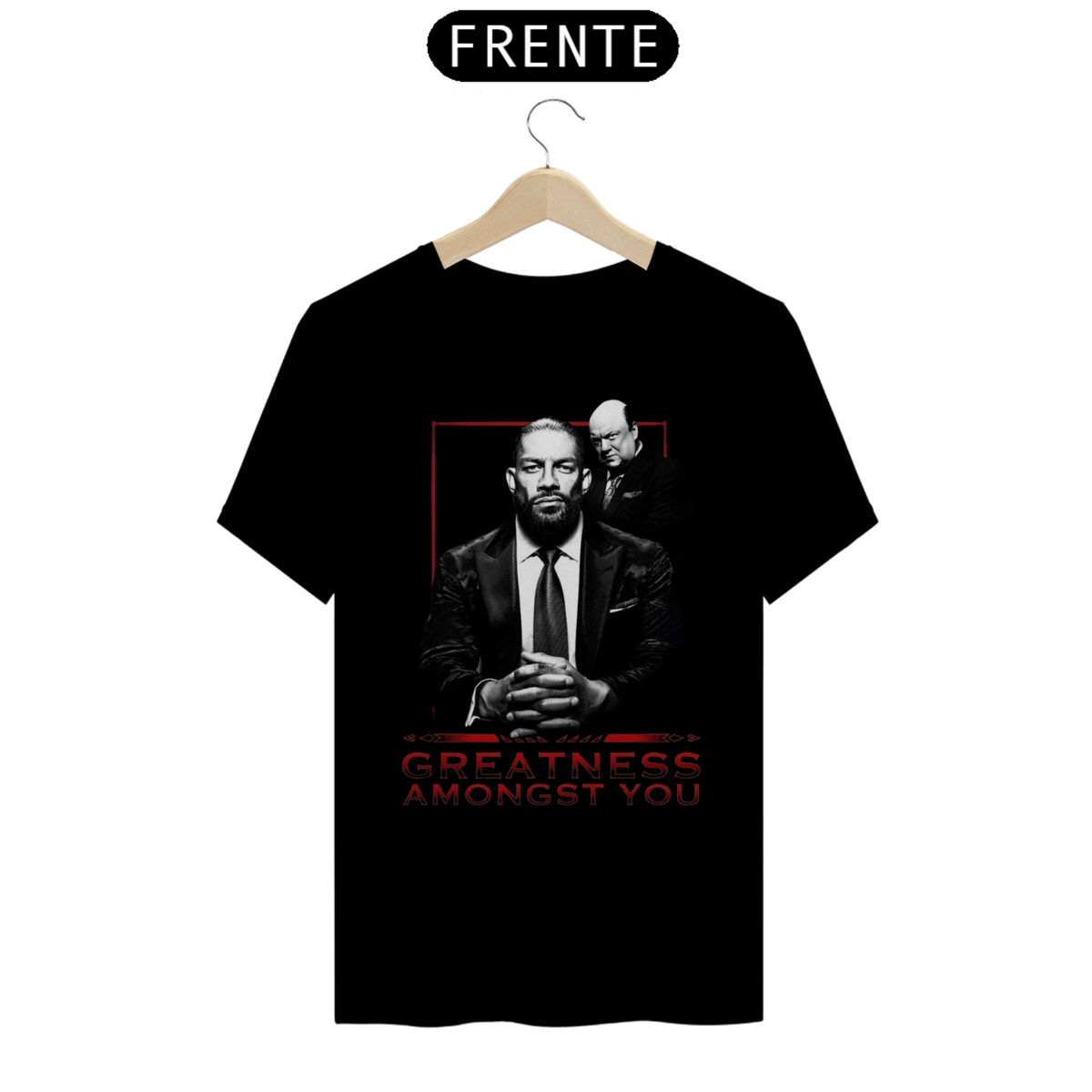 Nome do produto: Camiseta Roman Reigns - Greatness Amoungst You