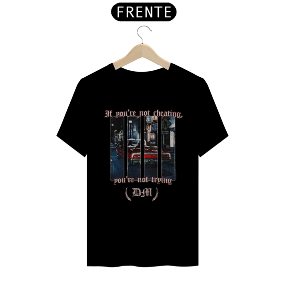 Camiseta Dominik Mysterio - if you're not cheating, you're not trying