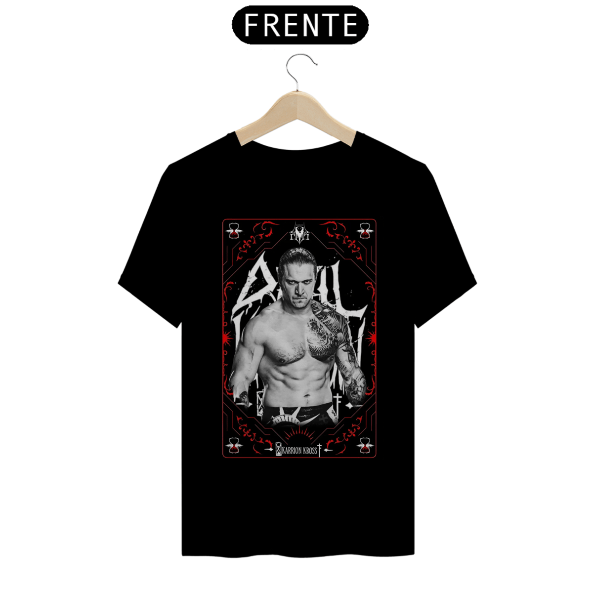 Nome do produto: Camiseta Karrion Kross