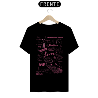 Nome do produto Camiseta Taylor Swift - Lover