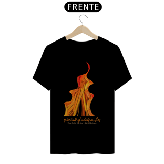 Nome do produto Camiseta Portrait of a Lady On Fire - Retrao de uma jovem em chamas